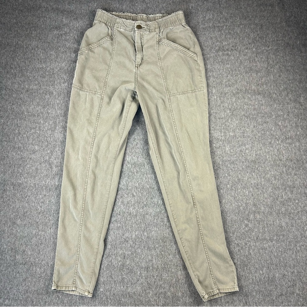Women's Old Navy Hi Rise Soft Utility Style Cargo Pants Size S Color Arboret